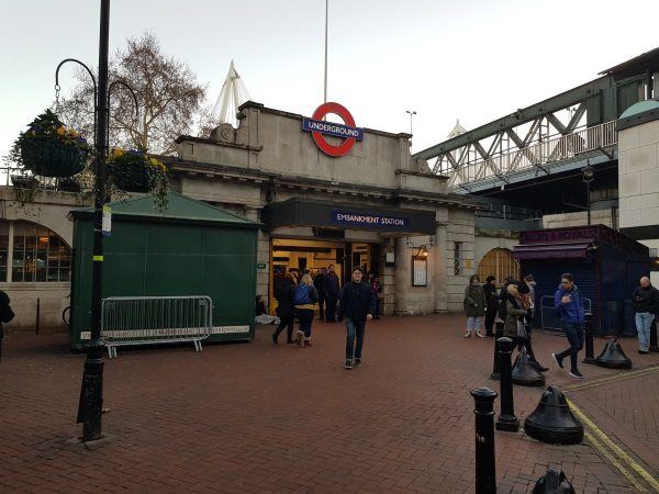 Embankment station