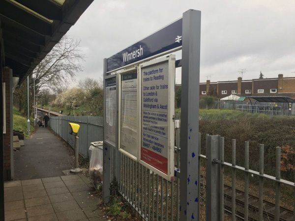 Winnersh station